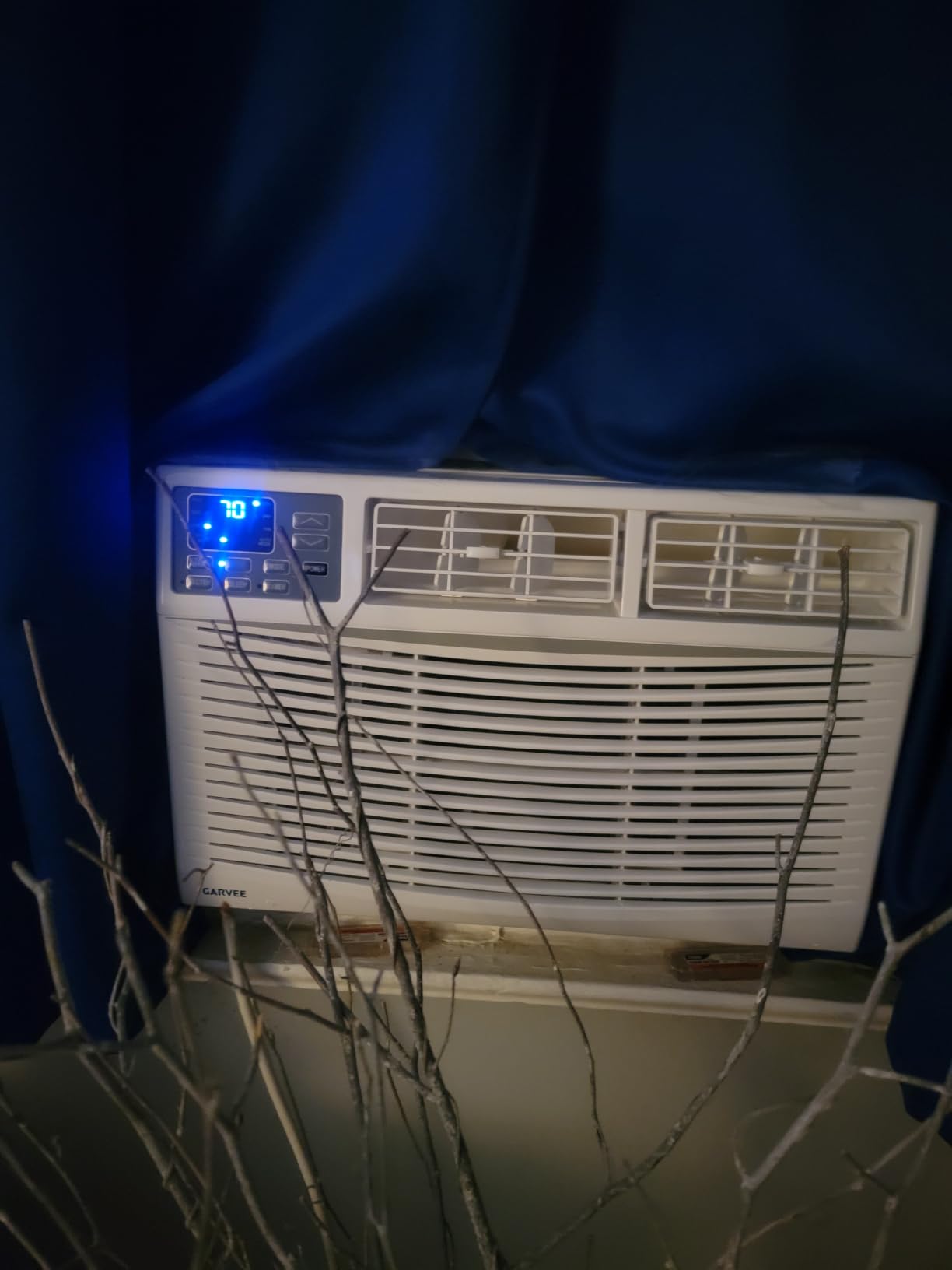 8,000 BTU Window Air Conditioner, Window AC Unit 115V Cools Up to 350 Sq.Ft, Energy Saving with Remote & App Control & Timer, Perfect for Small Bedroom or Living Room, Easy Install Kit customer photo 1