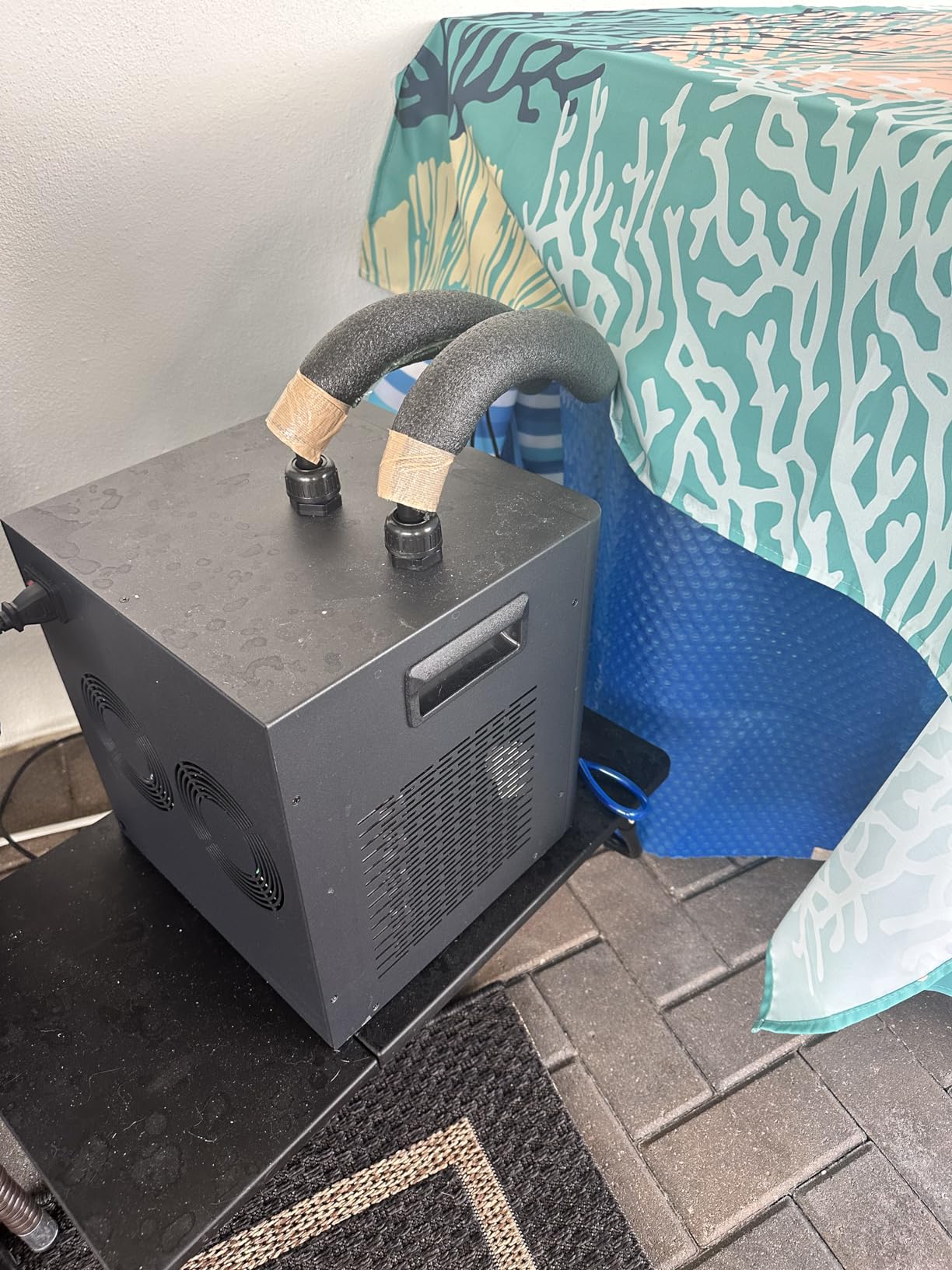 79 Gal Aquarium Chiller, 1/3 HP Fish Tank Water Chiller, Hydroponic Water Chiller with Touch Screen, Hydroponics System Axolotl Jellyfish Coral Reef 300L customer photo 1