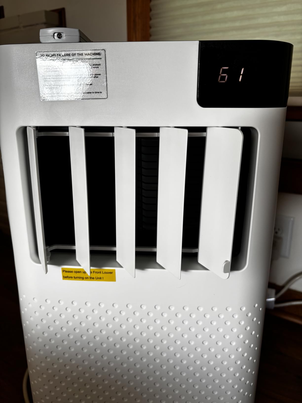 Antarctic Star 8000 BTU Portable Air Conditioner, 5-in-1 AC Unit with Cool, Dehumidifier, Fan, Sleep & Timer Modes, Auto Swing, Child Lock, Cools Up to 350 Sq.Ft, Air Conditioner for Bedroom Apartment customer photo 2