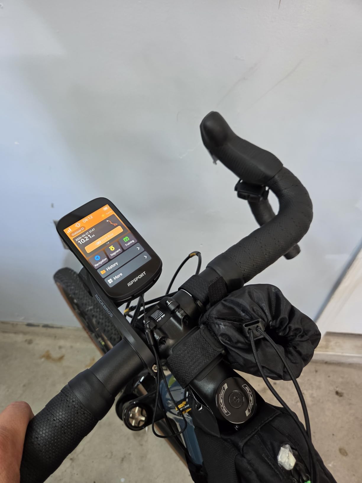 iGPSPORT BSC500 GPS Bike Computer, 3.3'' Touchscreen MAP & Voice Navigation Ebike Mode Climb Training Function customer photo 1
