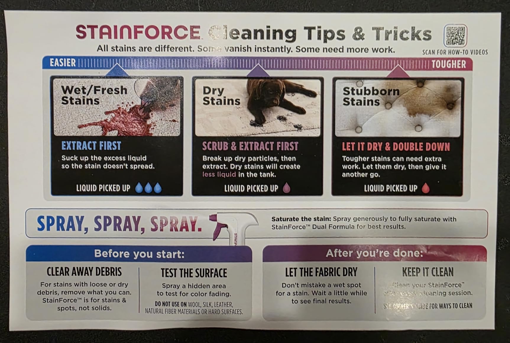 Shark StainForce Cordless Stain, Odor & Urine Remover, 1 Tool, HX095BRN | For Carpets, Area Rugs, Upholstery, Cars & Outdoors, Dual-Activated Formula, Stain Eliminator Tool, Beige customer photo 1