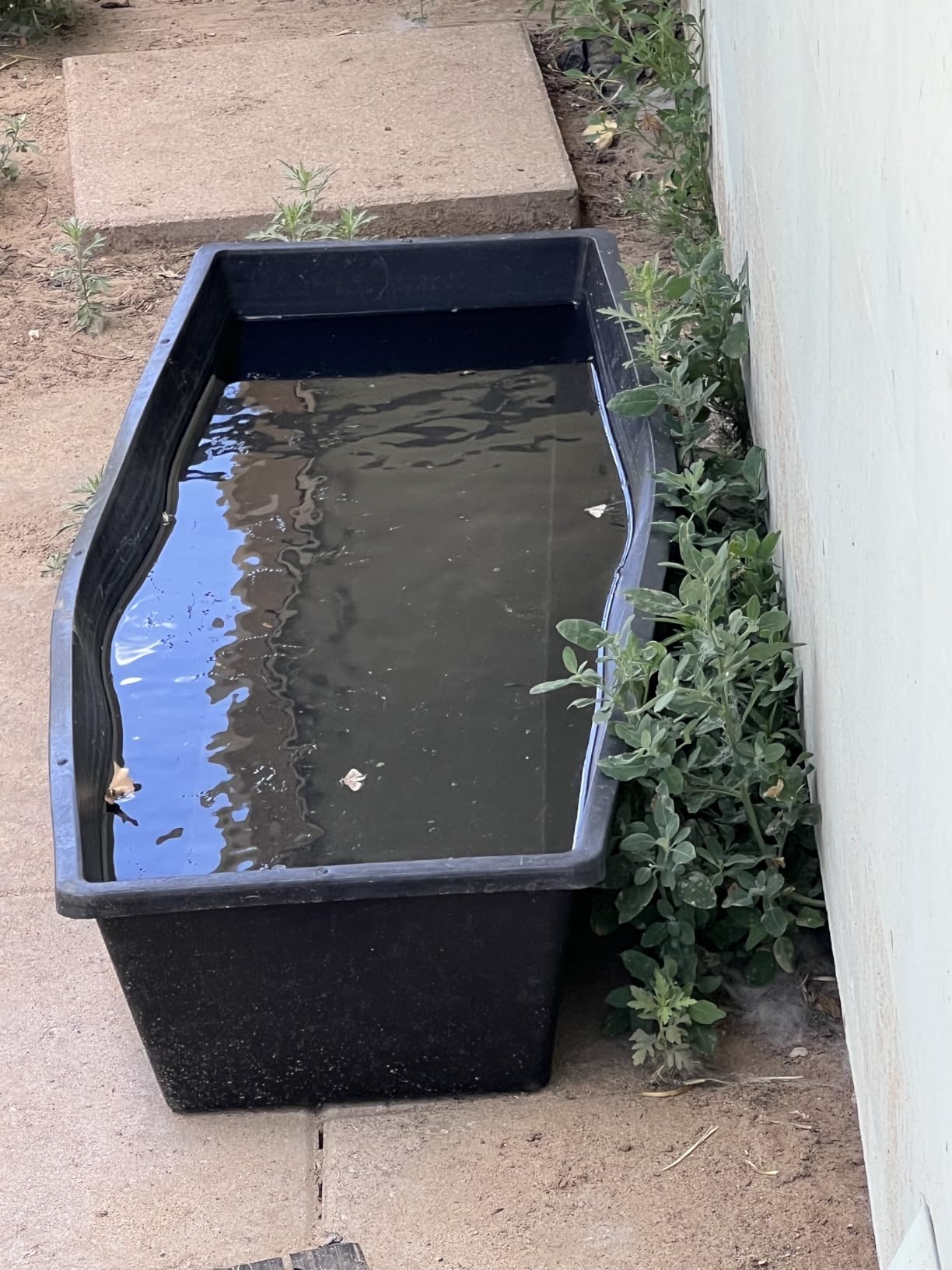 6 Pcs Water Trough 48 Quart / 12 Gallon Horse Trough Livestock Water Troughs 39 inch Plastic Goat Feeder Trough Farm Animal Feeding for Chicken Sheep Pig and Cattle customer photo 2