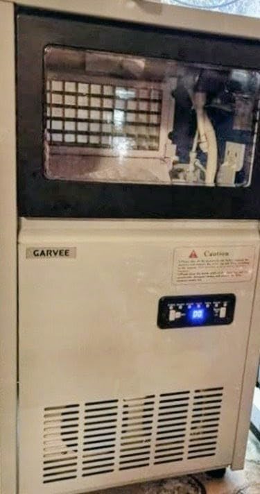 Commercial Ice Maker Machine 250lbs/24h, 60lbs Storage, 50 Ice Cubes/15 Mins, Adjustable Thickness, Built-in/Freestanding Ice Maker Self-Cleaning ETL Certified for Home Bar Restaurant customer photo 1