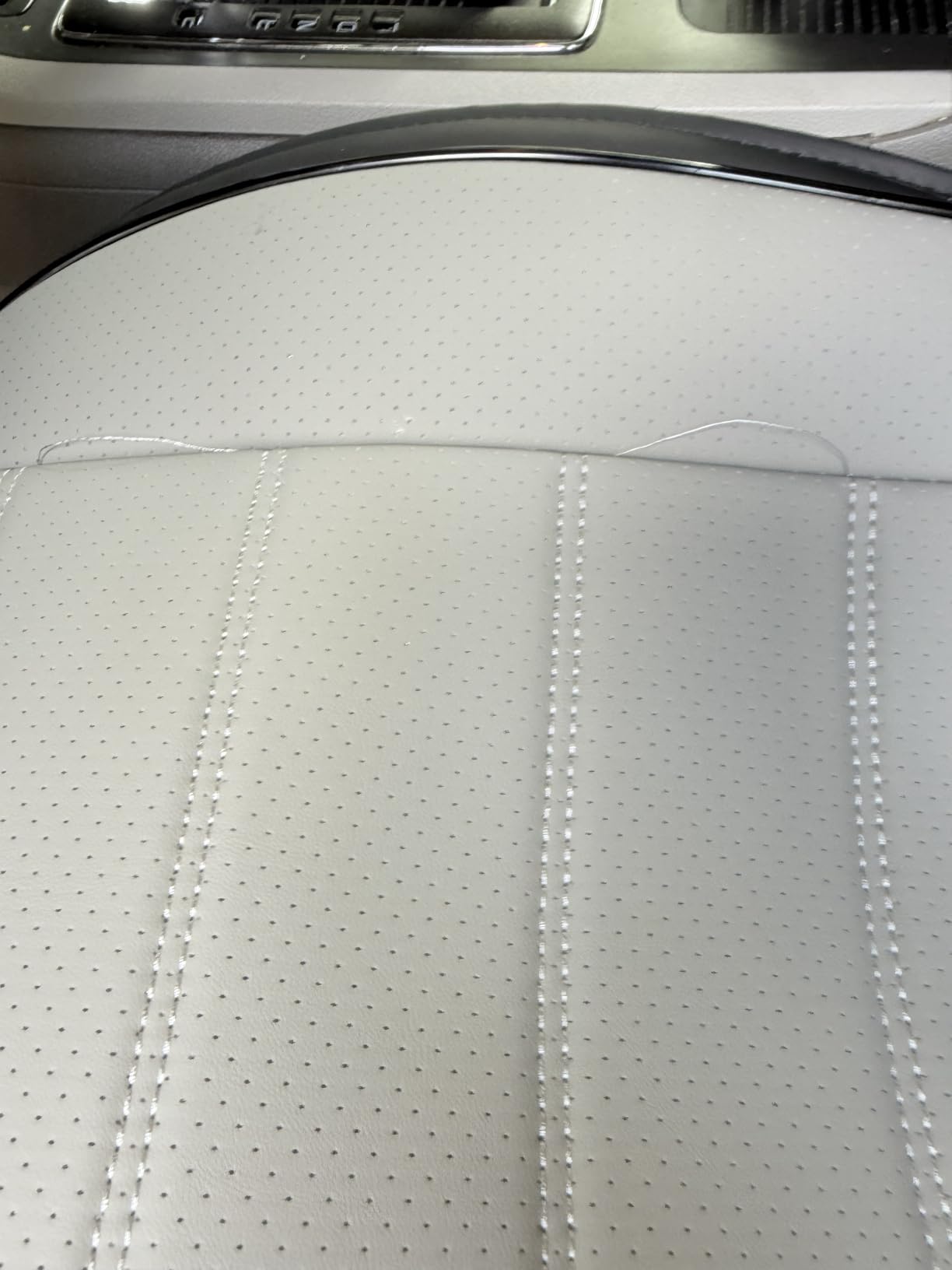 Car Seat Cover for Buick Enclave Seat Covers 2008-2026,7 Seats Coffee | Leather Waterproof SUV Car Seat Covers Full Set, Airbag Compatible with Seat Ventilation and Heating Seat Covers for Cars customer photo 1