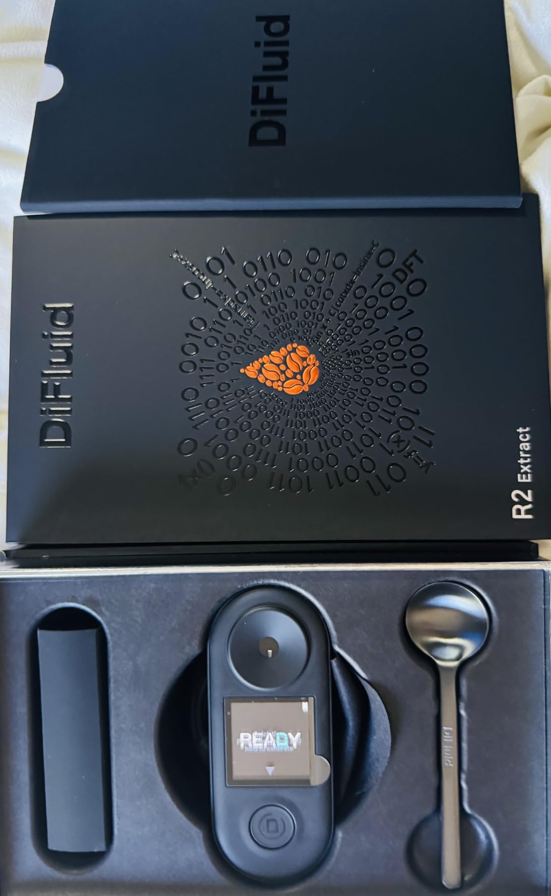 DiFluid R2 Extract Digital Coffee TDS Refractometer, 0-30% Range, CMOS Sensor, App Connected customer photo 1