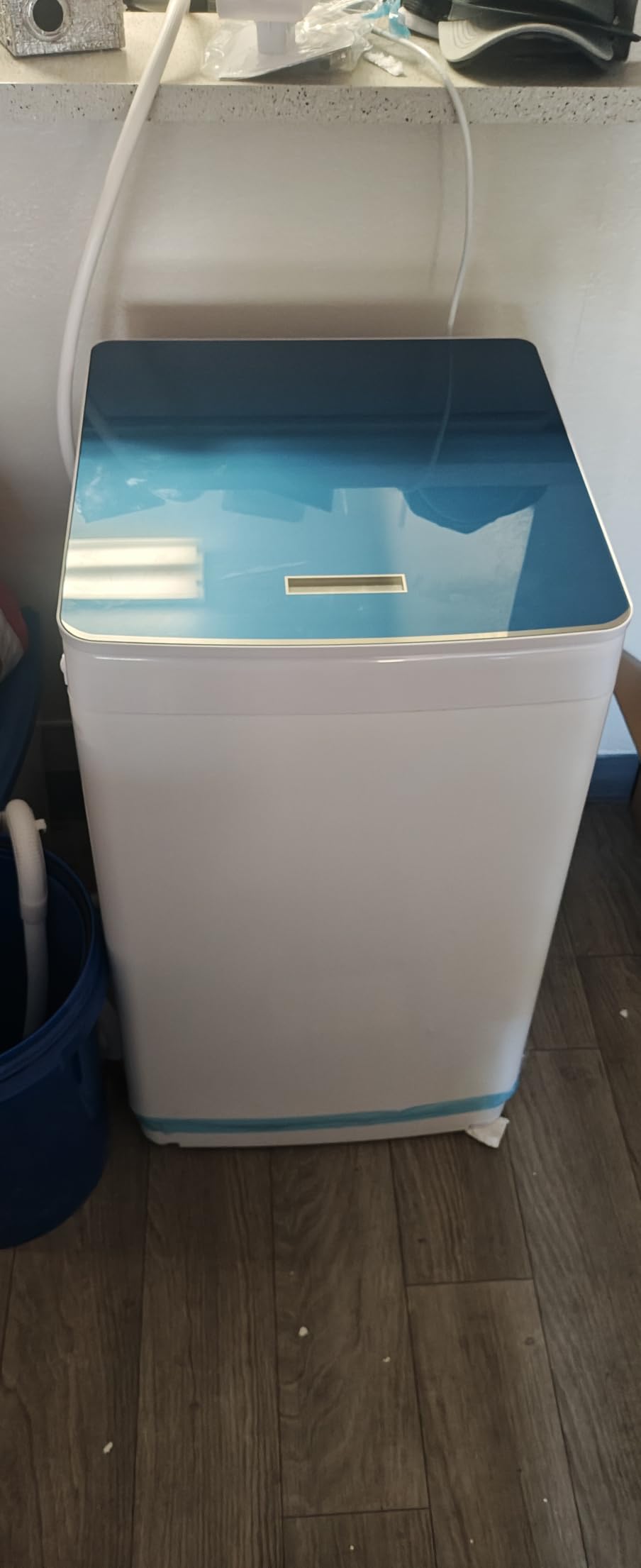 Portable Washer and Dryer Combo Set, 28Lbs Full-Automatic Washing Machine and 2.6 Cu.Ft Portable Clothes Dryer with 10 Wash Programs, 6 Dry Modes, Compact Washer and Dryer for Apt, Dorm, Home customer photo 1