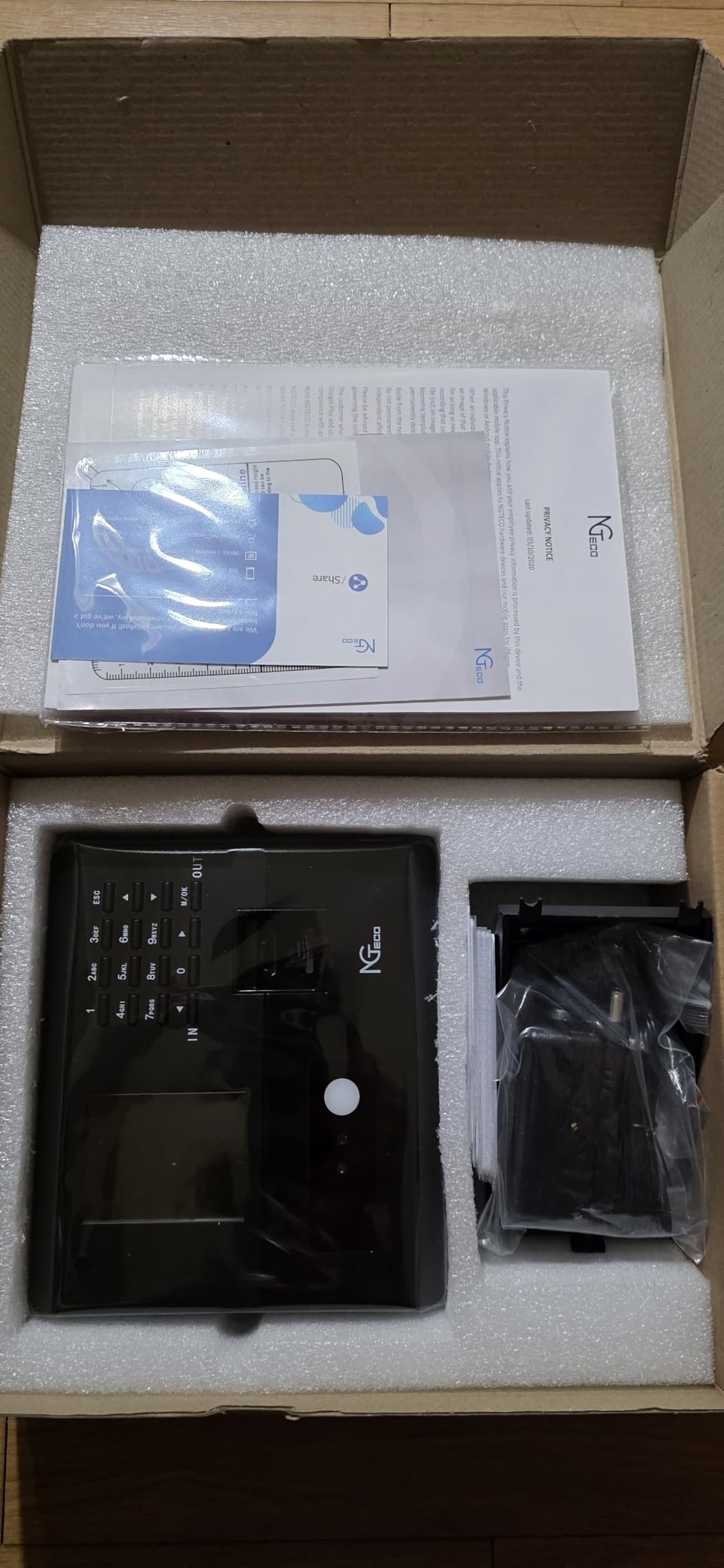 NGTeco APP Time Clock for Small Business, 4-in-1 Mode, No Monthly Fee | Employee Attendance Machine with Face, Fingerprint, RFID & PIN Check-in, 10 RFID Cards, 2.4G WiFi, Flexible Shift Management customer photo 2