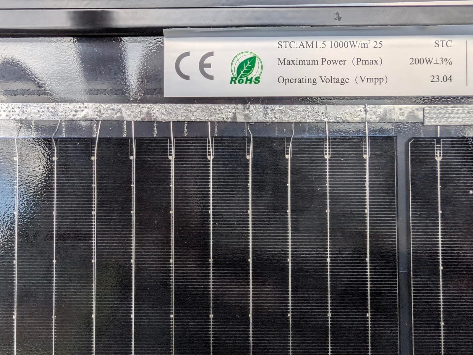 400W Solar Panel, 12V 2Pcs 200 Watt Solar Panels, 25.2% High-Efficiency | 18BB N-Type Monocrystalline Solar Panels, IP68 Waterproof, for RV Marine Trailer Camper Rooftop Farm Other Off-Grid System customer photo 2