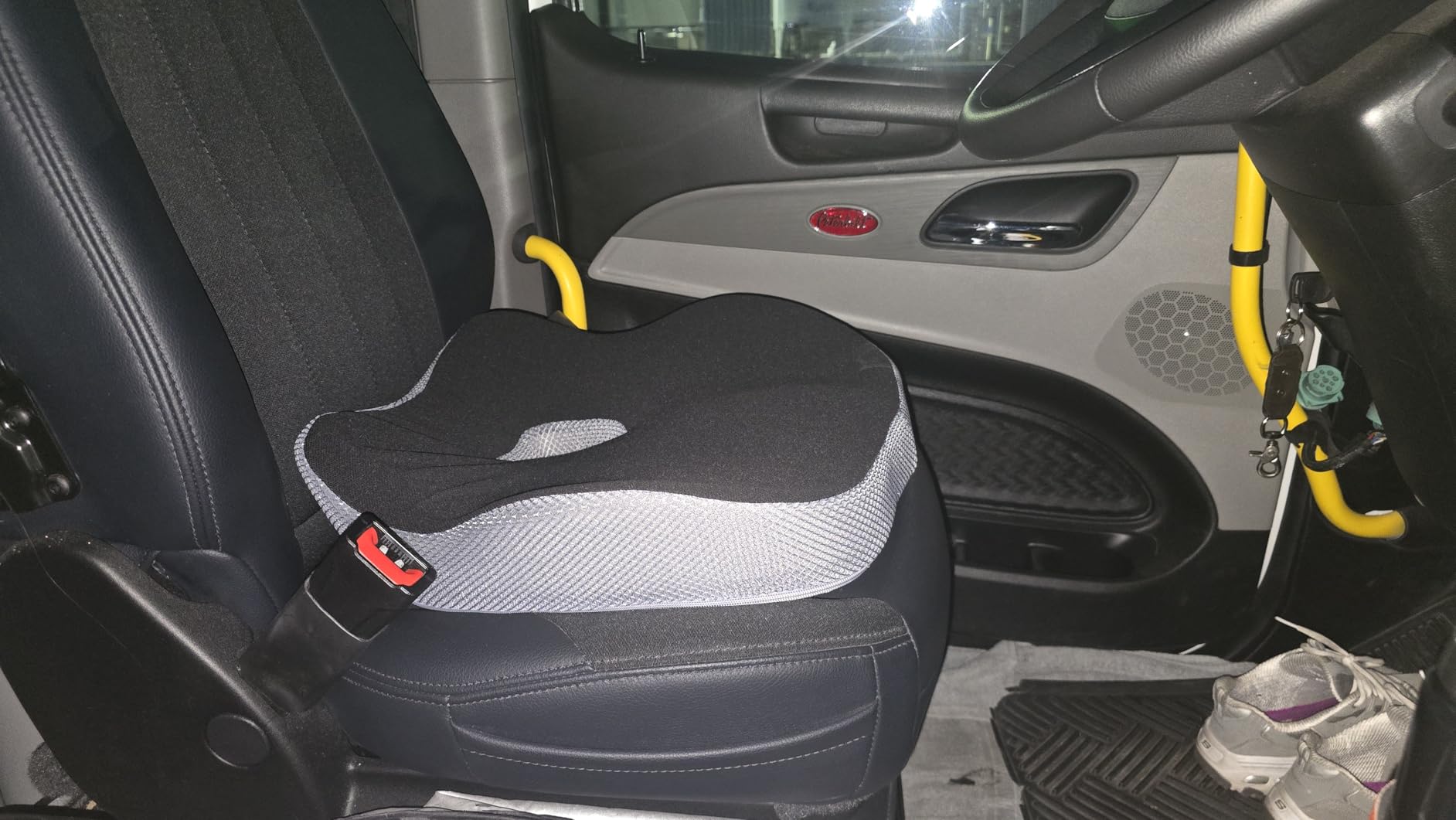 Allaboutsla Car Seat Cushion and Lumbar Back Support Pillow Set for Driving, Memory Foam Car Seat Cushions for Trucks customer photo 2