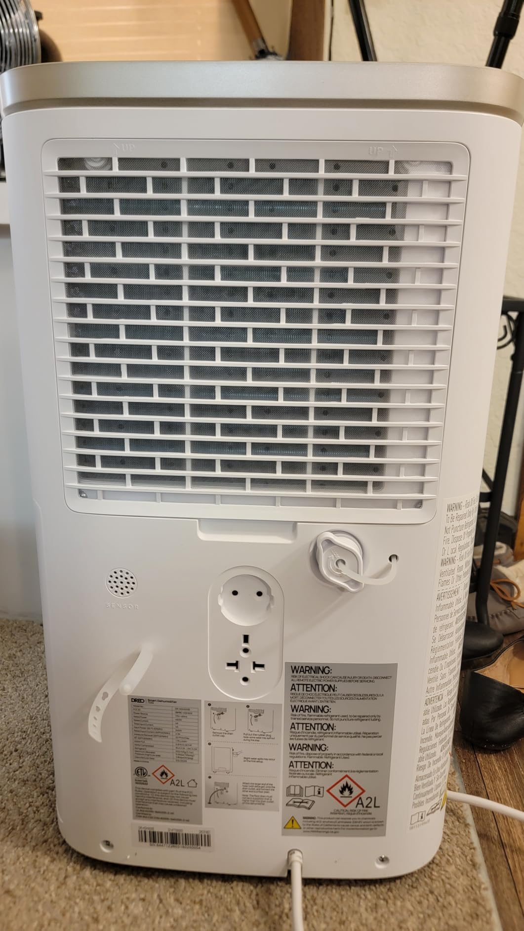 DREO Energy Star 2025 Smart Dehumidifier for Basement, 73 Pints, Quiet 41dB customer photo 1