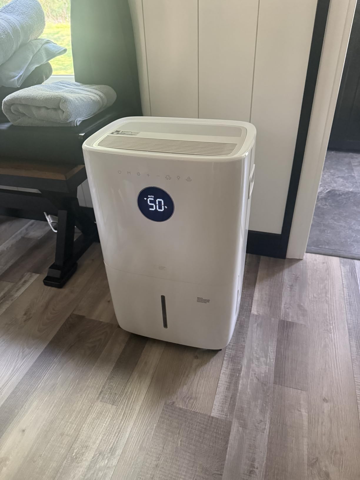DREO Energy Star 2025 Smart Dehumidifier for Basement, 73 Pints, Quiet 41dB customer photo 2