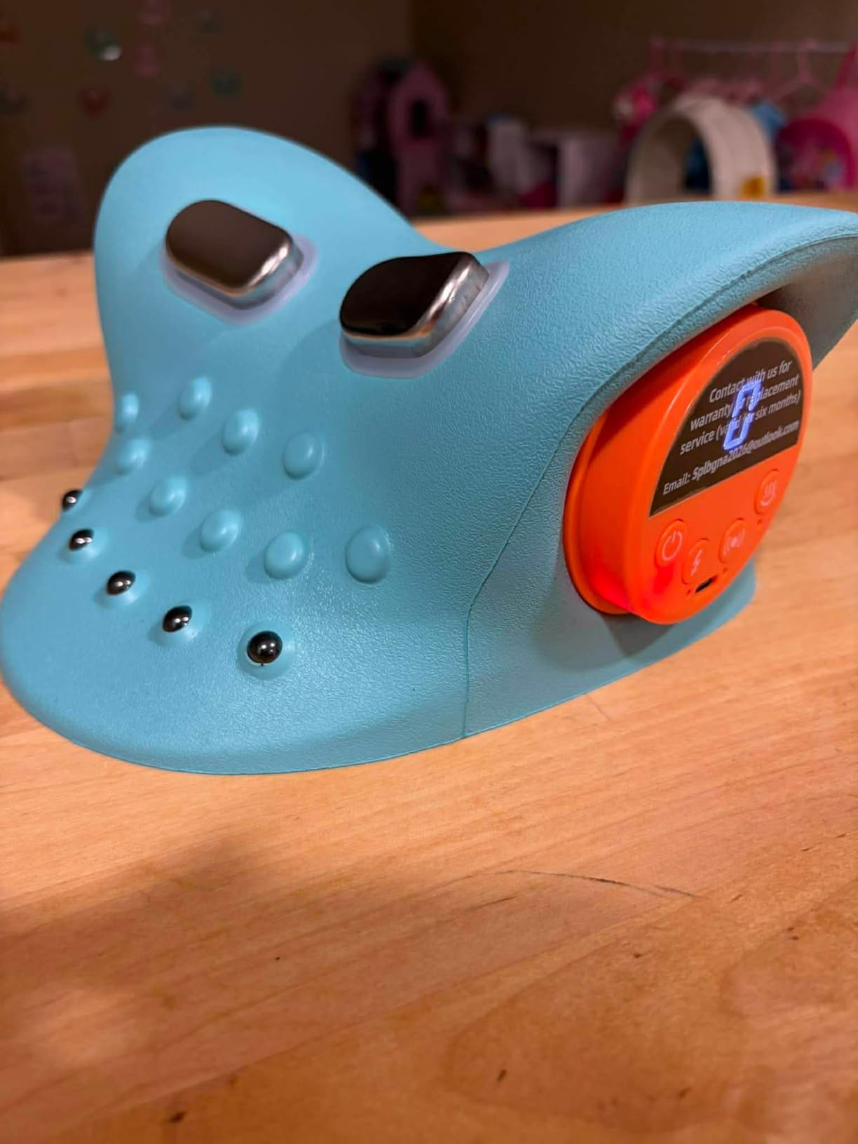 Cordless Neck Massager with Heat for Pain Relief Deep Tissue - 4-in-1 Rechargeable Neck Stretcher Traction Device customer photo 1