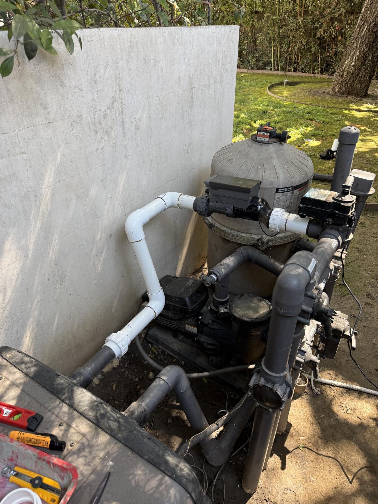 TP30 Salt Chlorine Generator for Pools up to 40,000 Gallons, Smart Salt Chlorinator with App Monitoring, ETL Listed, Auto Reverse Polarity Cell, Standard Plumbing Fit customer photo 1