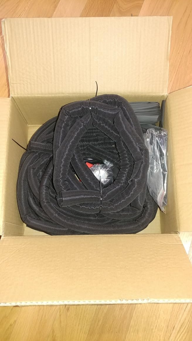 Split Wire Loom Kit, Wiring Harness Protection with Heat Shrink Tubing customer photo 1