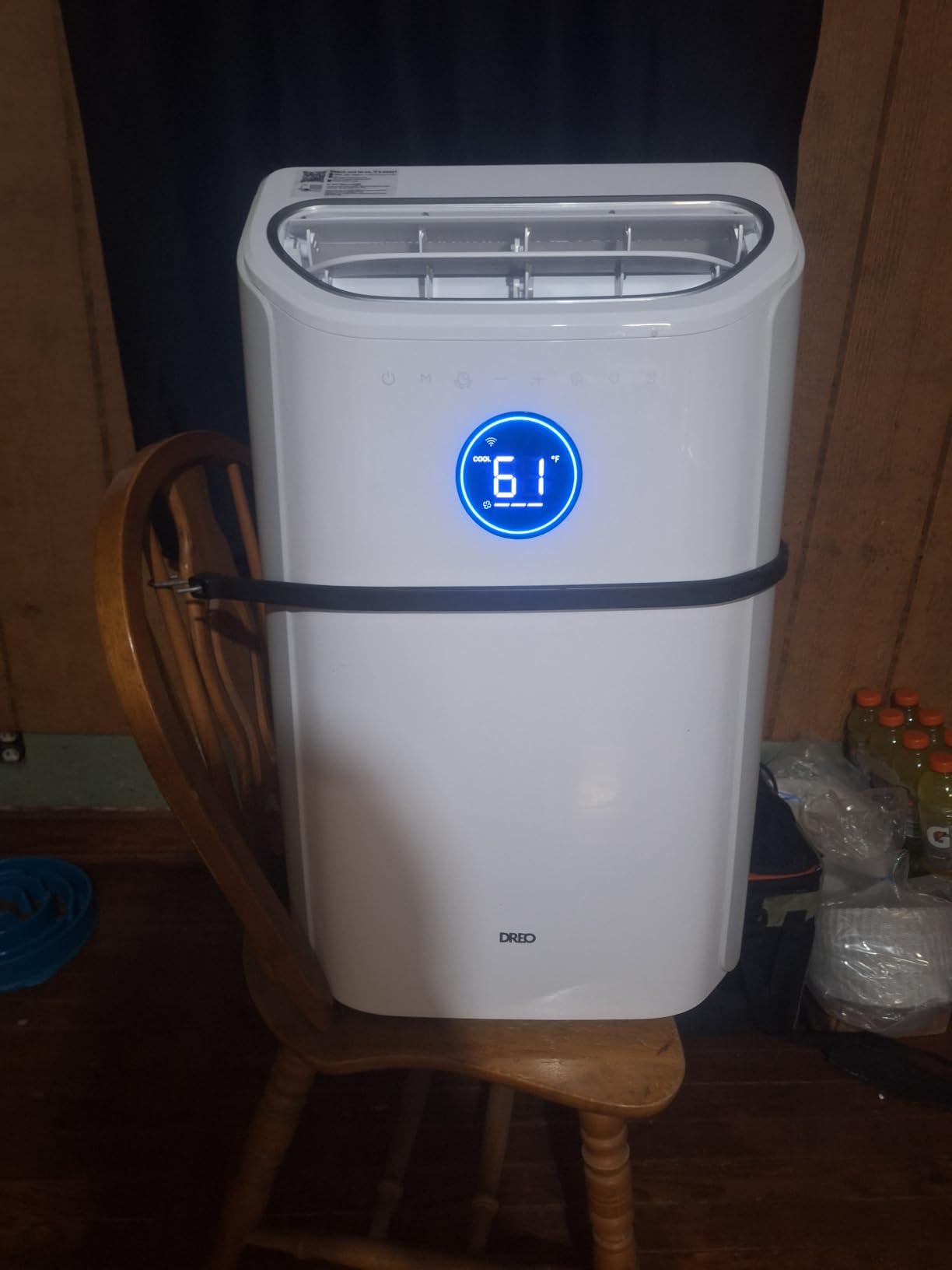 DREO Inverter Dual-Hose Portable Air Conditioners 740S, High Efficiency, 14000 BTU ASHRAE (10000 BTU DOE) 42dB Quiet Smart AC Unit, Drainage-Free, APP/Voice/Remote Control, for Bedroom & Large Room customer photo 2