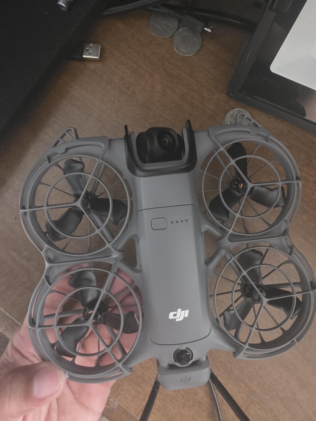 DJI Neo2(Drone Only)with Light Landing Gear, Propeller Guard, Gimbal Bumper | Lightweight 4K Drone With Camera, Palm Takeoff & Landing, Gesture Control, ActiveTrack, Omnidirectional Obstacle Sensing customer photo 2