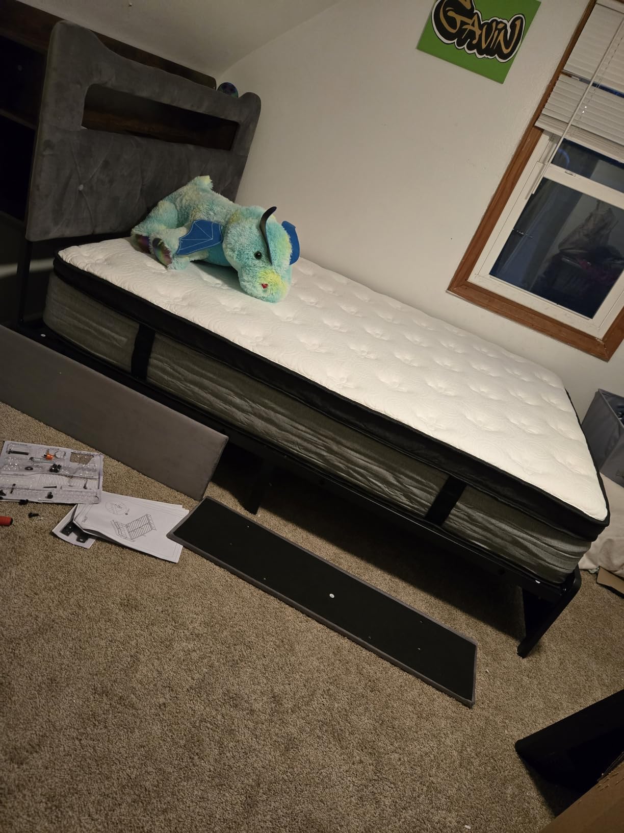 King Mattress 16 Inch, Luxury Hotel Hybrid Mattress King Size Bed in a Box | Pressure & Back Pain Relief, Cooling Gel Memory Foam & 7-Zone Pocket Spring Ergonomic Targeted Support, 365-Night Trials customer photo 1