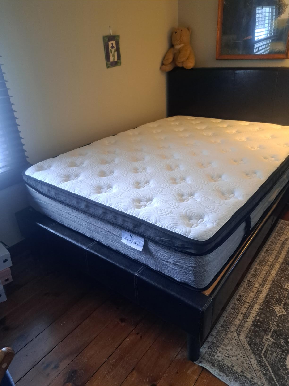 King Mattress 16 Inch, Luxury Hotel Hybrid Mattress King Size Bed in a Box | Pressure & Back Pain Relief, Cooling Gel Memory Foam & 7-Zone Pocket Spring Ergonomic Targeted Support, 365-Night Trials customer photo 2
