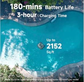 WYBOT C2 Cordless Robotic Pool Cleaner, Pool Vacuum for Inground Pools | Dual Filter with Ultra-fine Filtration, Lasts 180 Mins, Floor, Wall & Waterline Cleaning, App Control, Glossy Black customer photo 1