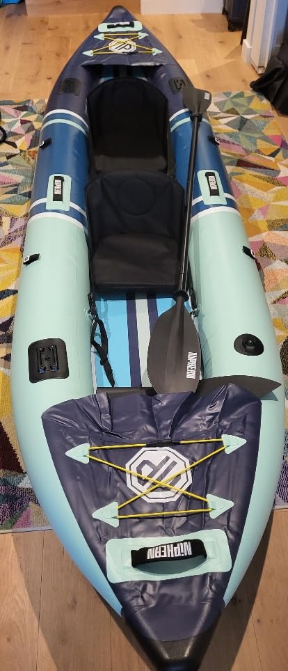 Niphean Inflatable Kayak 2 Person, 12'6