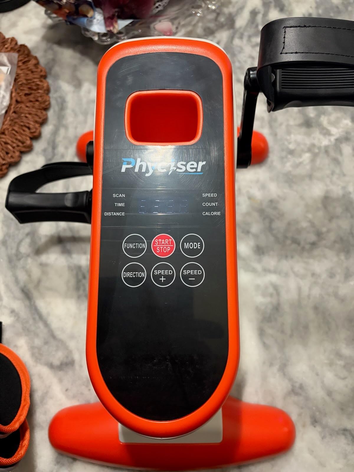 PHYCISER Electric Pedal Exercise Bike with Leg Support, 2-in-1 Motorized Exerciser for Seniors & Limited Mobility, 20 Speeds, Anti-Spasm, Rehab Physical Therapy for Knee/Ankle Post-Surgery Recovery customer photo 2