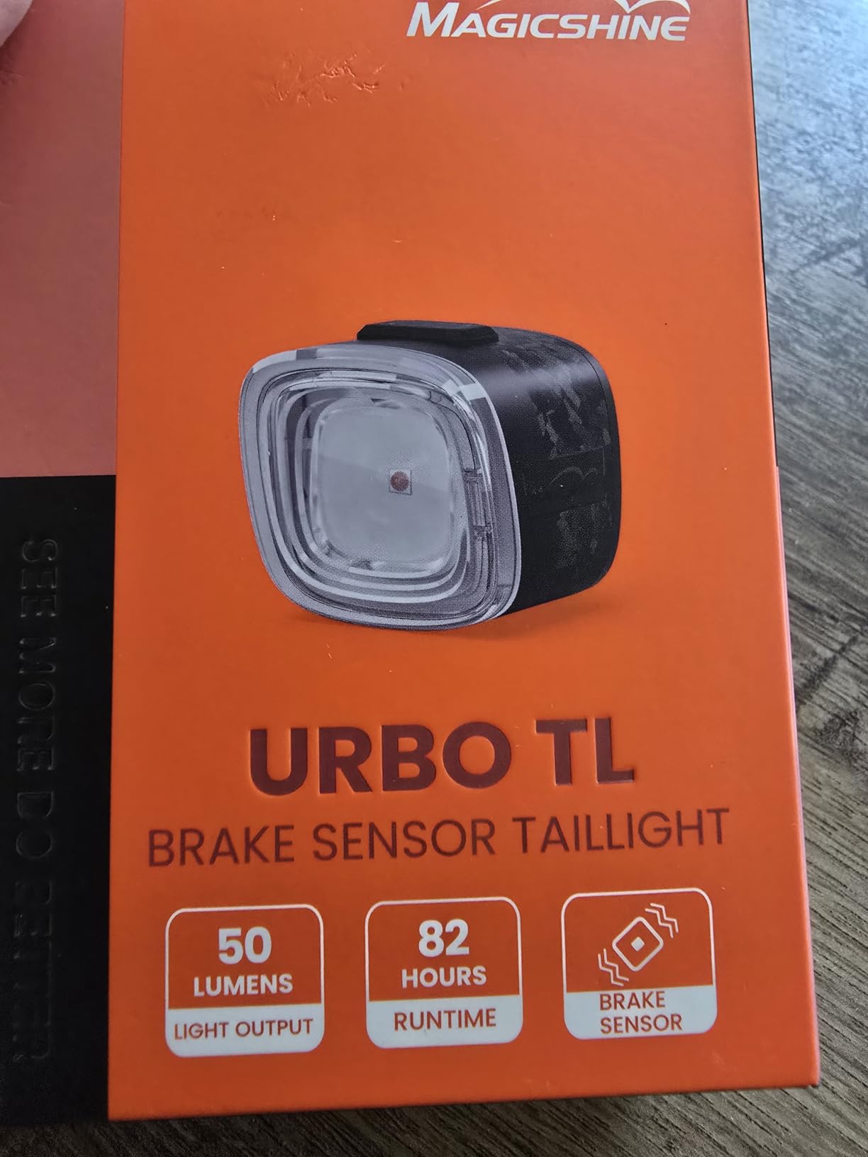 Magicshine URBO TL Brake Bike Tail Light for Urban Commuting & Road Cycling | Auto On/Off, 1.02oz Ultralight Rear Bicycle Light, 82H Runtime, IPX6 Waterproof, Quick Release Mount, Safe Night Riding customer photo 2