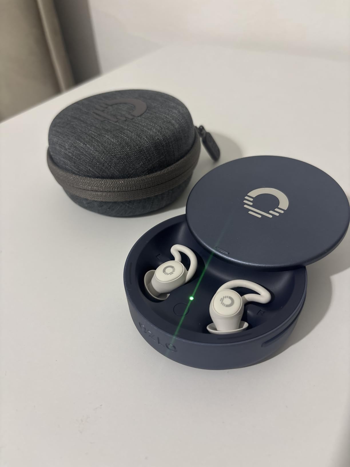 Ozlo Sleepbuds 2 - Sleep Earbuds, Snoring & Noise Masking Headphones | All-Night Side-Sleeper Comfort, Ultra Small Fit, 14-hr Battery, 50+ Sleep Sounds, In-Ear Alarm, Reliable Bluetooth Connection customer photo 2
