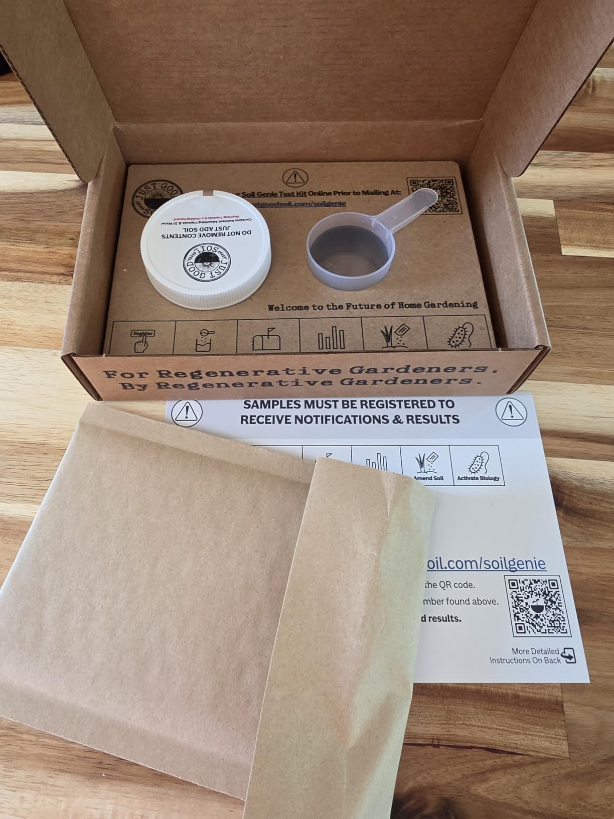 Soil Genie Test Kit Professional pH & Nutrient Testing | Lab-Grade Results in 6-8 Days, DIY Gardening & Soil Analysis customer photo 1