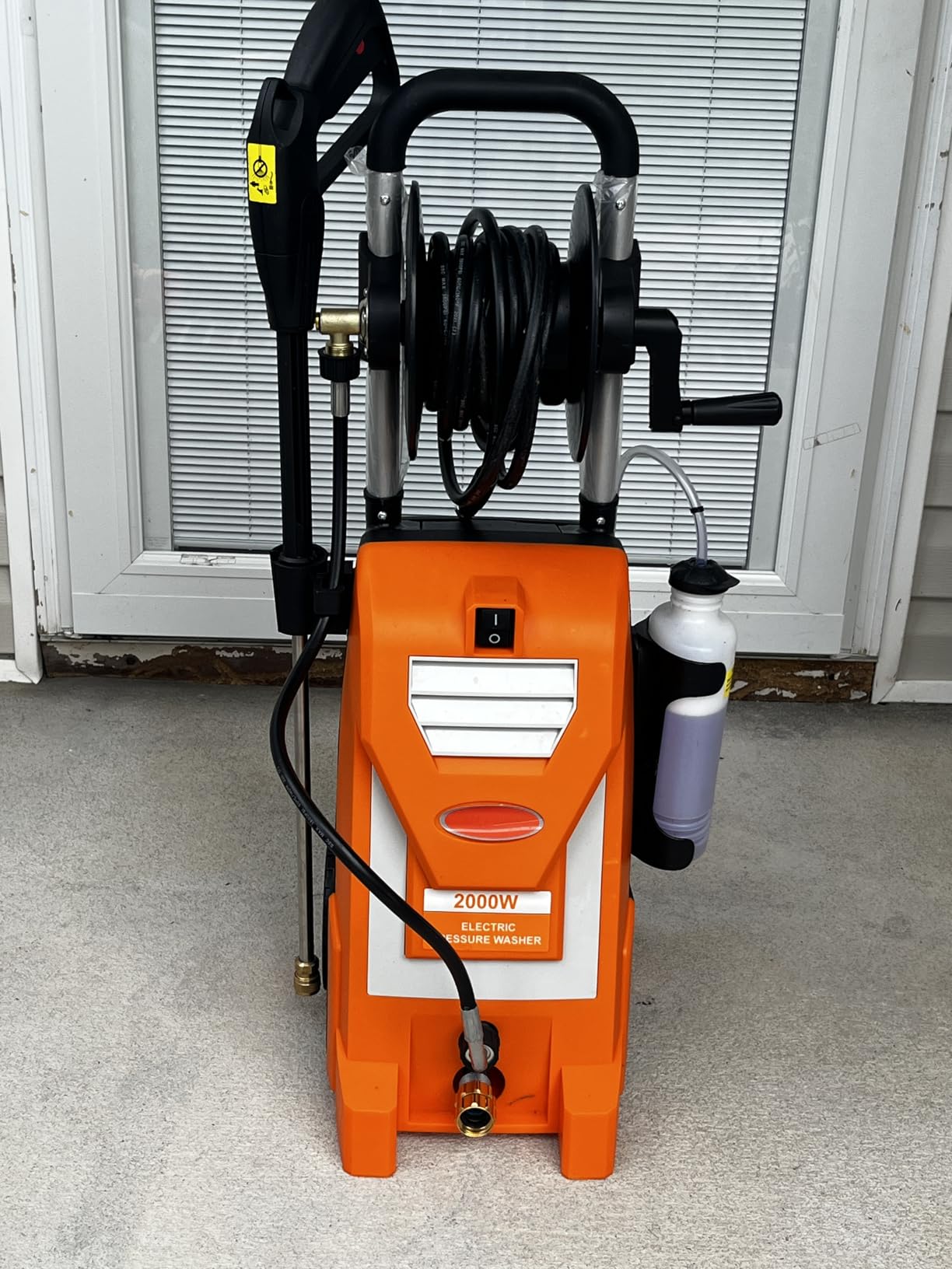 Professional 4200PSI 4GPM 212CC Gas Pressure Washer, 7.0HP Heavy-Duty 3600RPM Commercial Gas Power Washer with 1000ML Foam Bottle 9