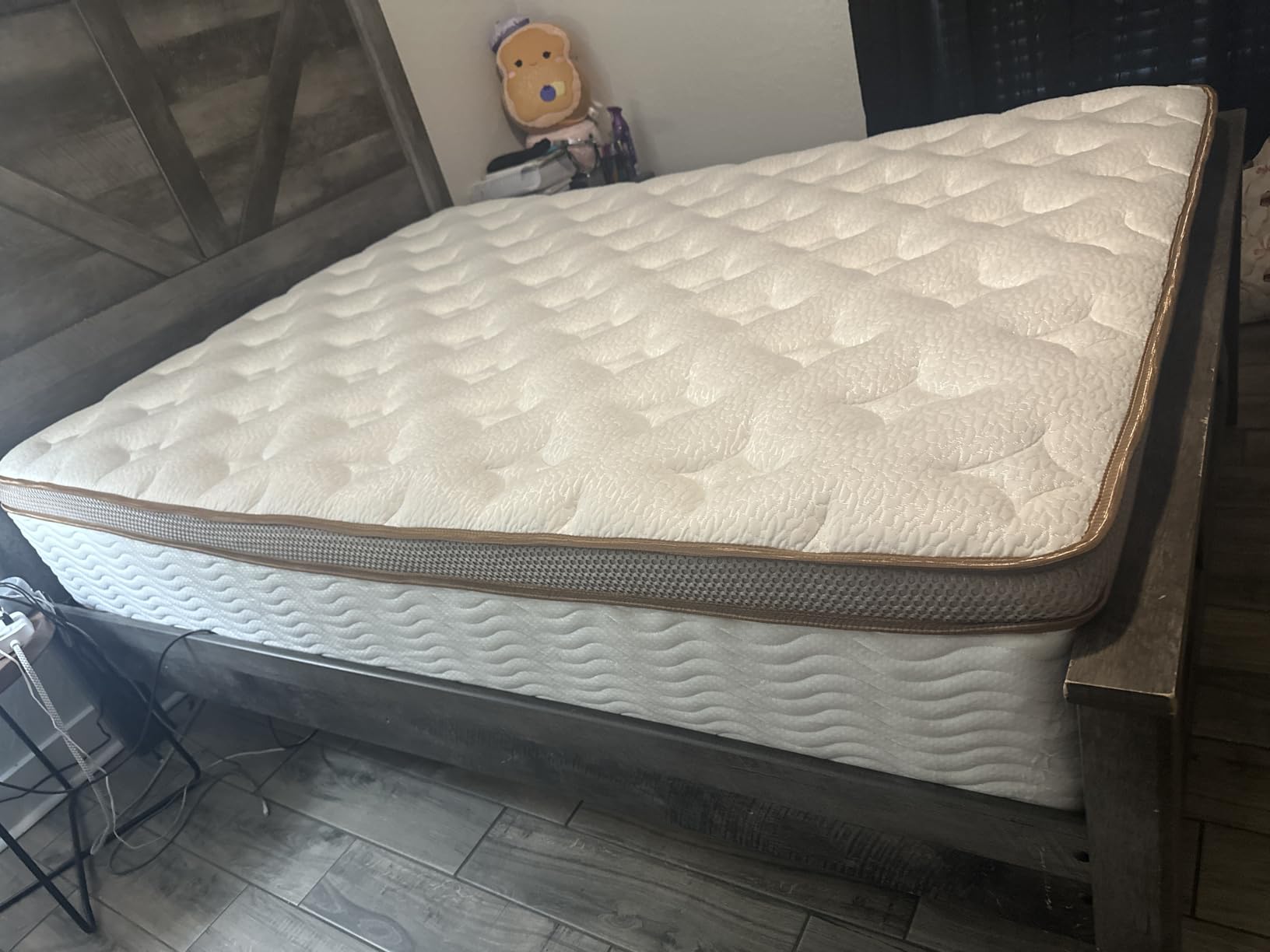 BedStory Hybrid Mattress Queen 13 Inch, Zero Motion Transfer with Precision Pocket Springs, Firm Orthopedic Lumbar Hip Support, CertiPUR-US & Oeko-TEX Dual Certified, 365 Nights Trial customer photo 1