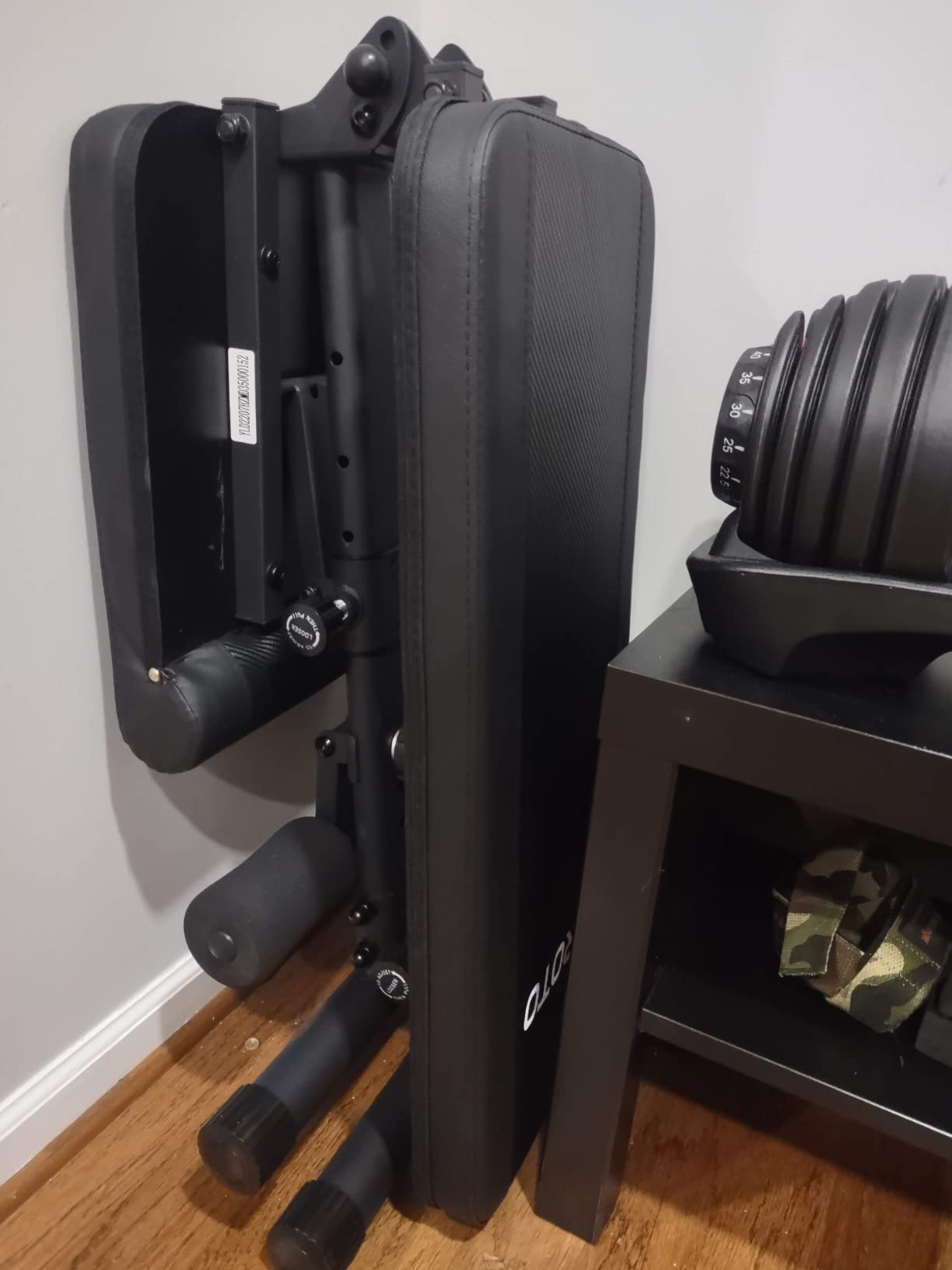 JOROTO Adjustable Weight Bench, Foldable Incline Decline Flat Workout Bench | ASTM-Certified 1300LBS, Hyper Back, Leg Extension and Preacher Curl, All-in-One Roman Chair, Ab Sit-Up Bench for Home Gym customer photo 1
