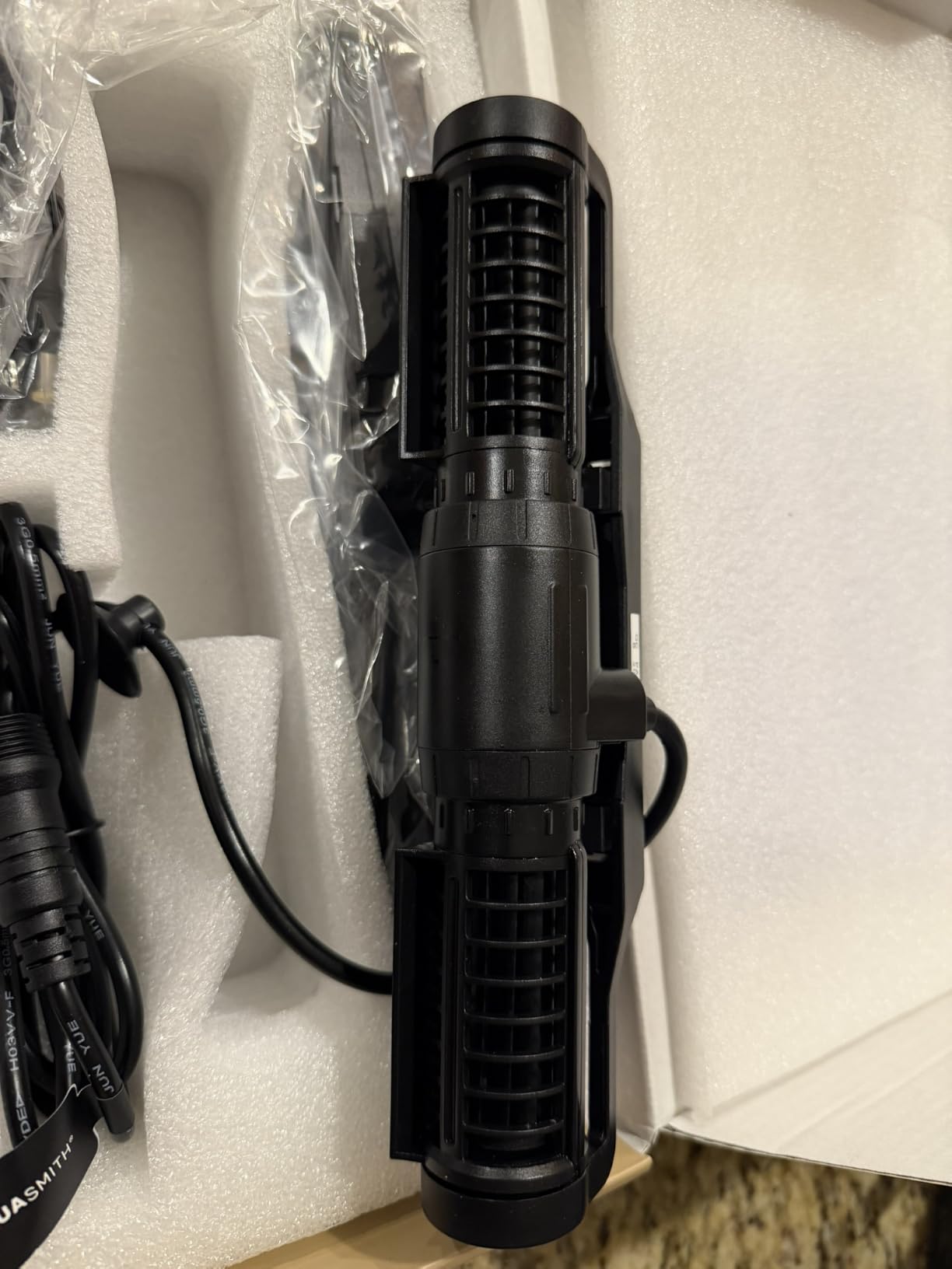 AQUASMITH Gyre Wave Maker, Intelligent Tidal Control, 8 Models 20W 15000GPH | 100-Level Precision Control Flow, Frequency & Wavelength, 24V DC Cross Flow Pump for Saltwater/Freshwater Aquarium 30-140 Gal customer photo 2