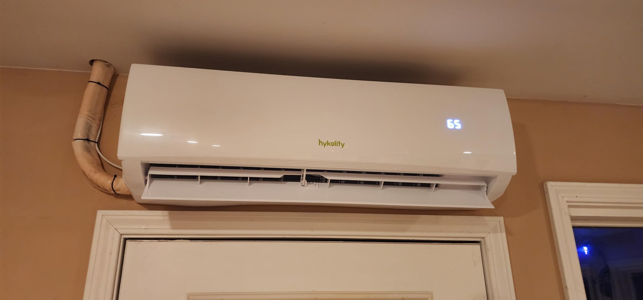 Hykolity Multi-Zone Series 2 Zone 28000 BTU Wifi Enabled Ductless Mini Split Air Conditioner Heat Pump,12000 + 12000 BTU, 230V, 20 SEER2, Cools Up to 1500 Sq.ft customer photo 1