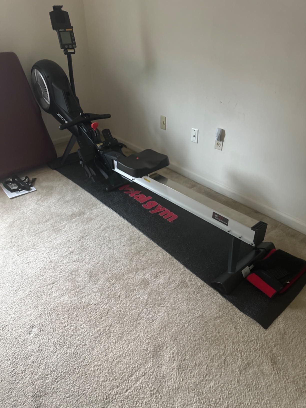 JOROTO Water Rowing Machines for Home, Foldable Rowing Machine with 400LBS Weight Capacity, Dedicated Monitor & Bluetooth APP, Large Water Tank & Comfortable Seat for Immersive Water Rower customer photo 2