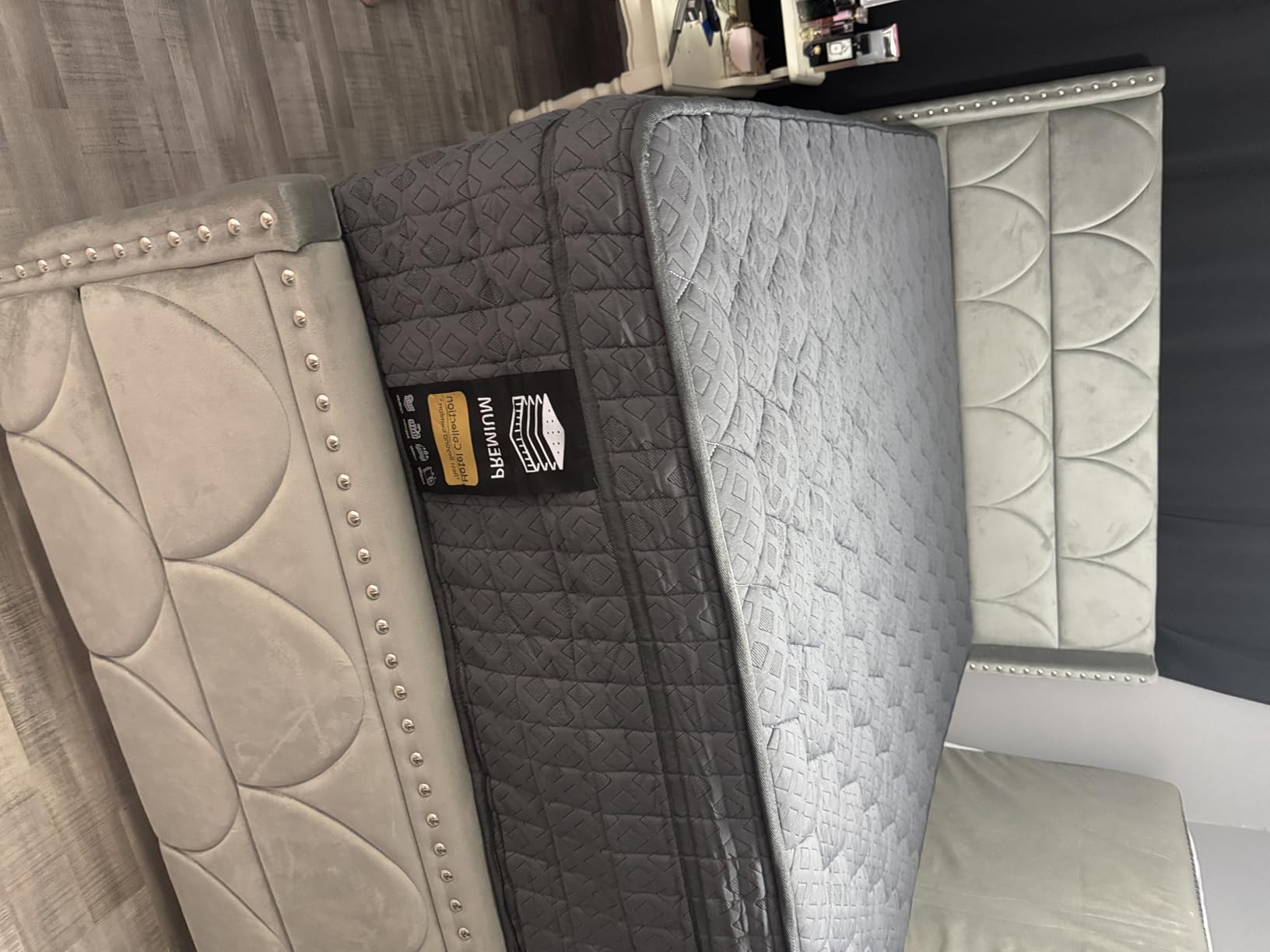 Firm Queen Mattress 12 inch, Hybrid Mattress with Extra Back and Lumbar Hip Support, Pressure and Back Pain Relief, 365 Nights Trial customer photo 2
