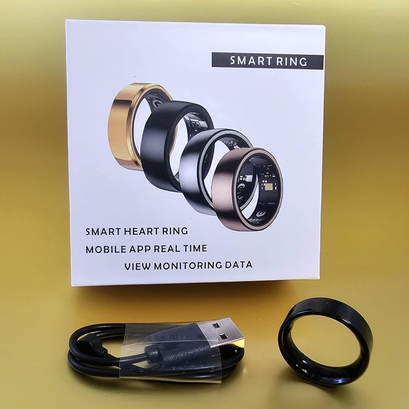 Smart Ring | Blood Pressure, HR, SpO2 & Sleep Tracker | No Sub customer photo 2
