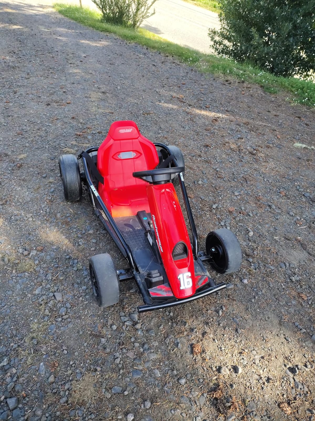 Electric Drift Go Kart for Kids 8-12, 24V Battery, 360W Motor, Reinforced Wear-Proof Rear Wheels, 3 Unique Colors, 8.1MPH High Speed, 154lbs Capacity, Drift Ride On Car Toy (New Yellow) customer photo 1