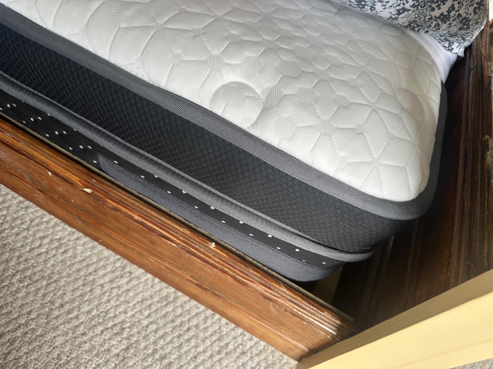 Firm King Mattress, 14 Inch Hybrid Mattresses Hotel Collection with Back & Hip Support, Deep Sleep & Zoned Support, Fiberglass-Free and CertiPUR-US Certified, 365-Night Trial, 10 Years Warranty customer photo 1