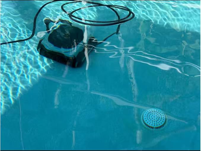 (2026 New) BUBLUE 800P Gen2 Robotic Pool Cleaner,Pool Vacuum for Inground Pools,Cleans Floor/Wall/Waterline/Shallow Area,Smart Navigation,App Control& Scheduling,for Pools up to 1,076 Sq.Ft Space Gray customer photo 2