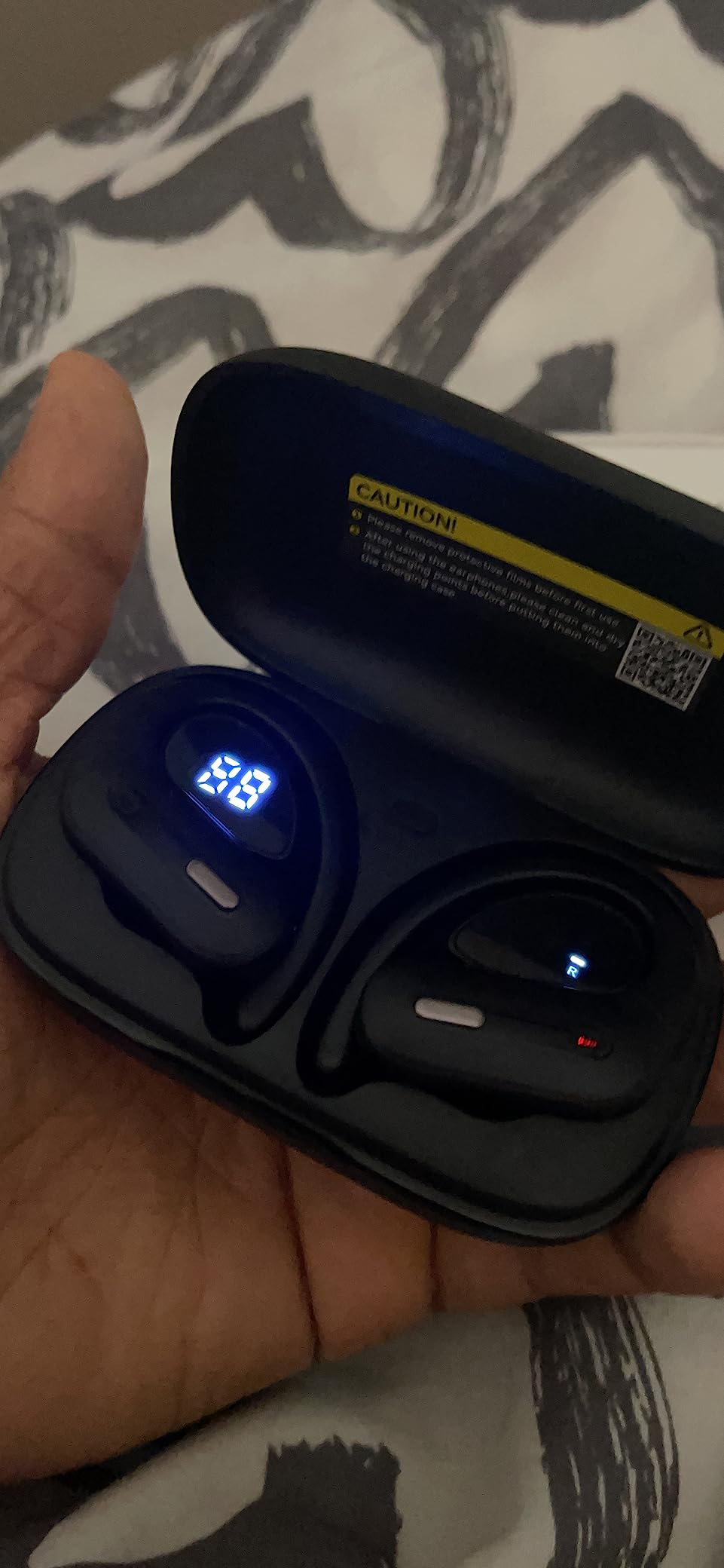 Sleep Headphones, Invisible Sleep Earbuds for Side Sleepers | Small Noise Blocking Sleep Earphones, Bluetooth 5.3 Tiny Hidden Earbuds for Work,Sleeping customer photo 1