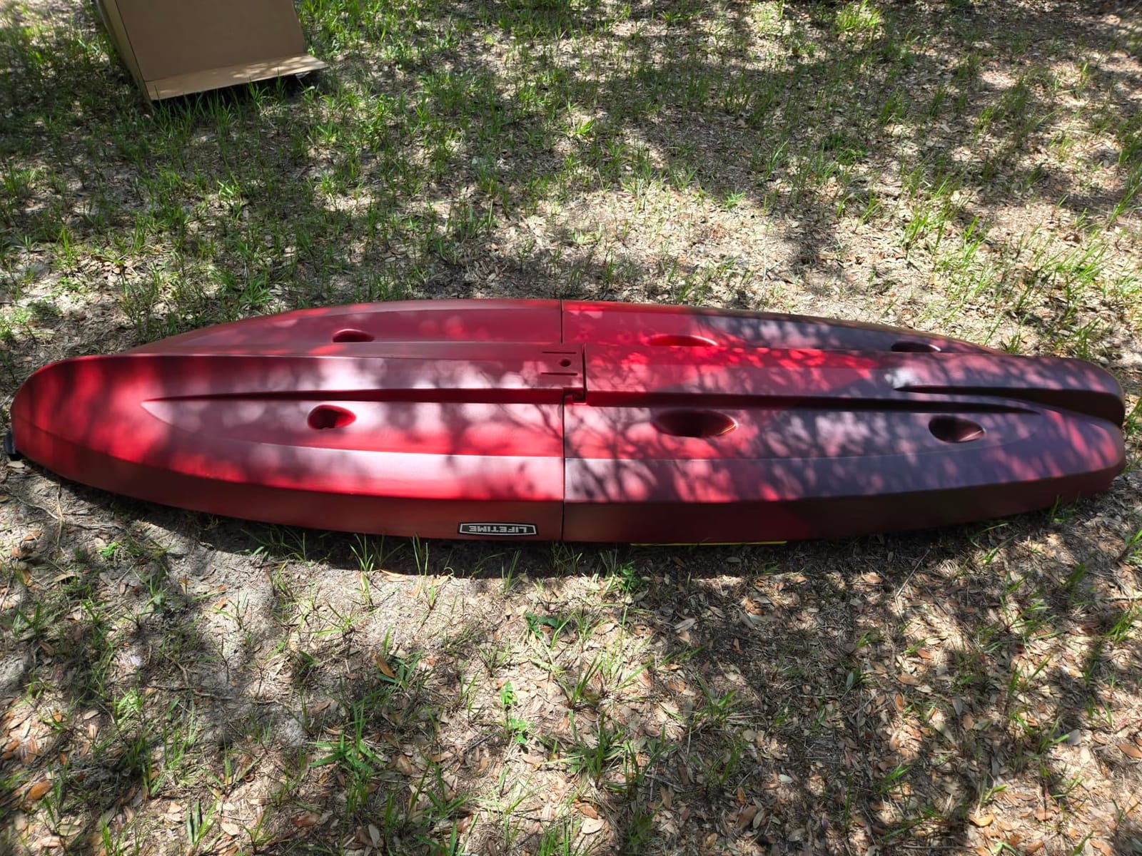 Lifetime Lockport 94 Modular Sit-on-Top Kayak with Paddle, Two-Piece Design with SlideLock System, Rod Holders, Adjustable Seat customer photo 2