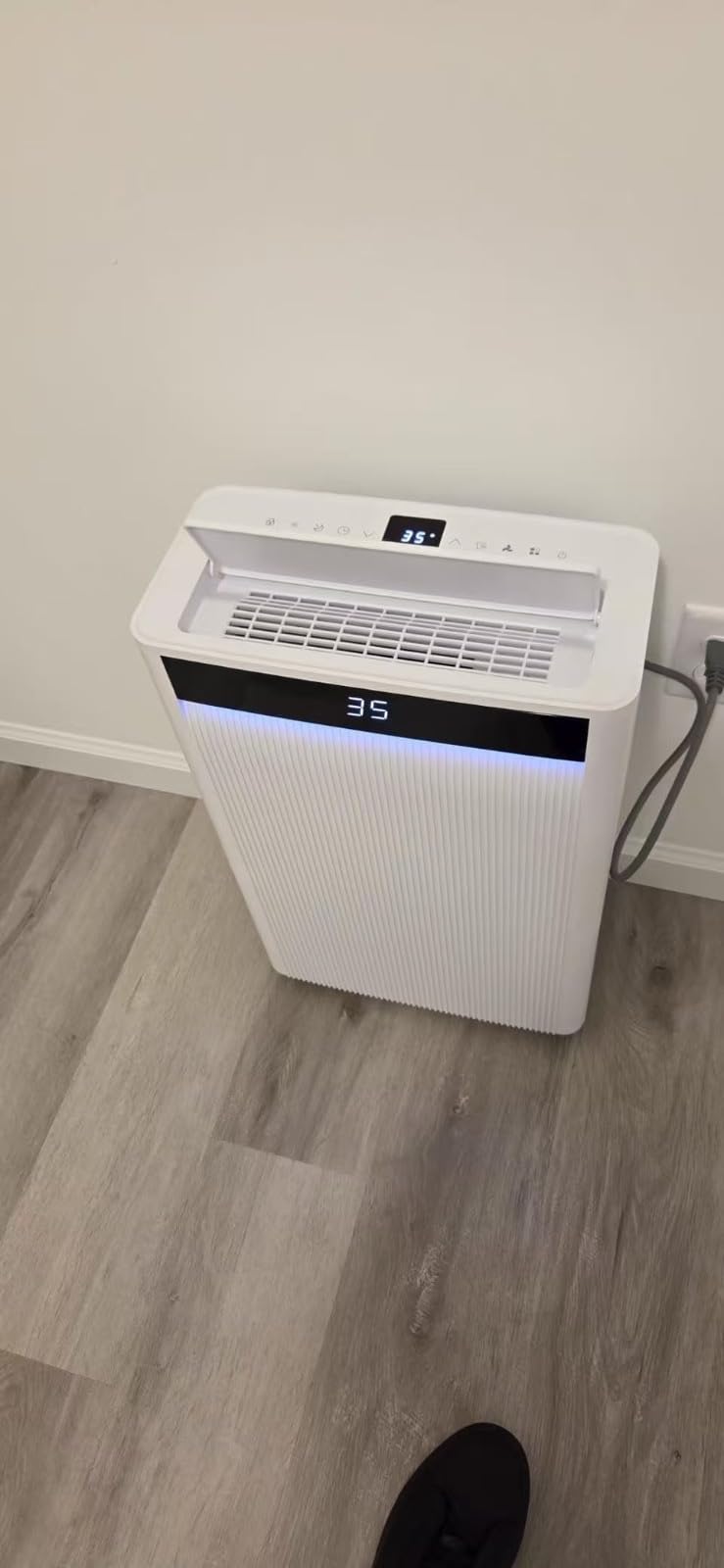 KeepGlad 80 Pints Energy Star Dehumidifier, 5,000 Sq.Ft for Whole Home & Basement, Compressor Dehumidifier with Drain Hose, Advanced Humidity & Moisture Control, Smart Auto Comfort Mode, Quiet customer photo 2
