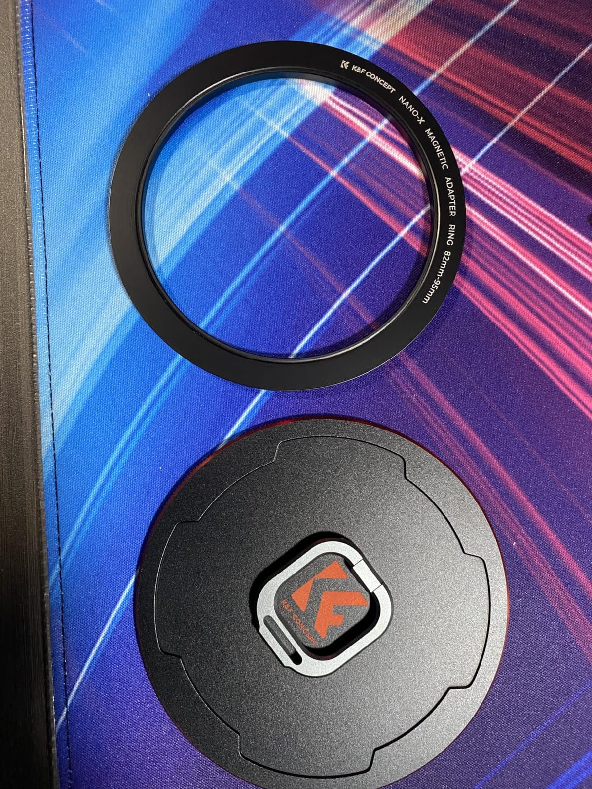 K&F CONCEPT 77mm Magnetic CPL FSND Black Diffusion Blue Streak Filter Kit | Full Spectrum ND (4 8 16 32) & Black Diffusion 1/4 & Anamorphic Lens Filters with Ring & Cap for Cinematic Video, FU705 customer photo 2