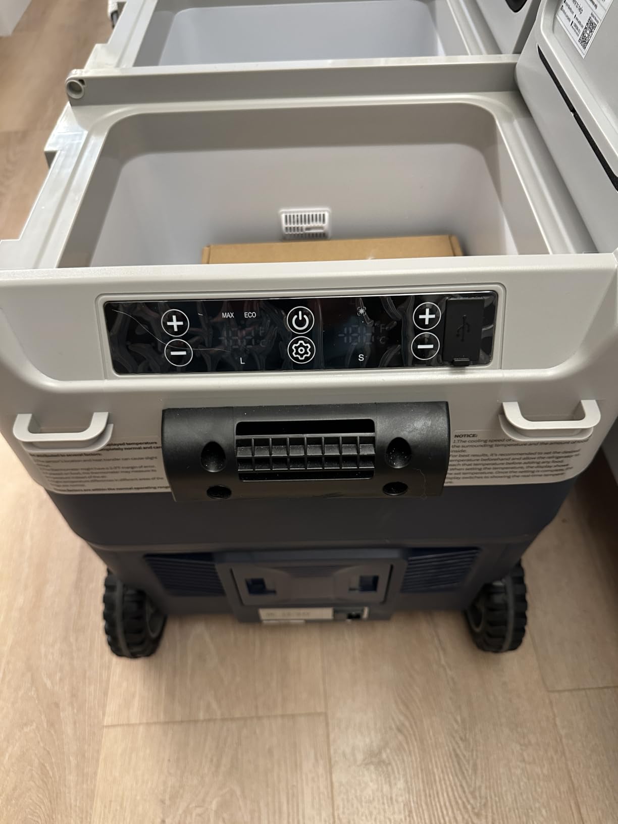 Aeitto 12V Car Refrigerator 32QT(30L) Dual Zone Car Fridge Freezer Cooler customer photo 1
