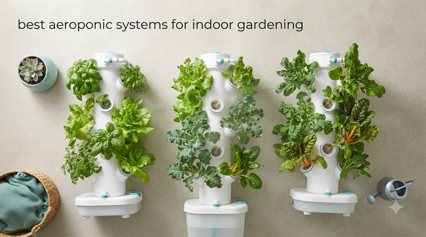 best aeroponic systems for indoor gardening