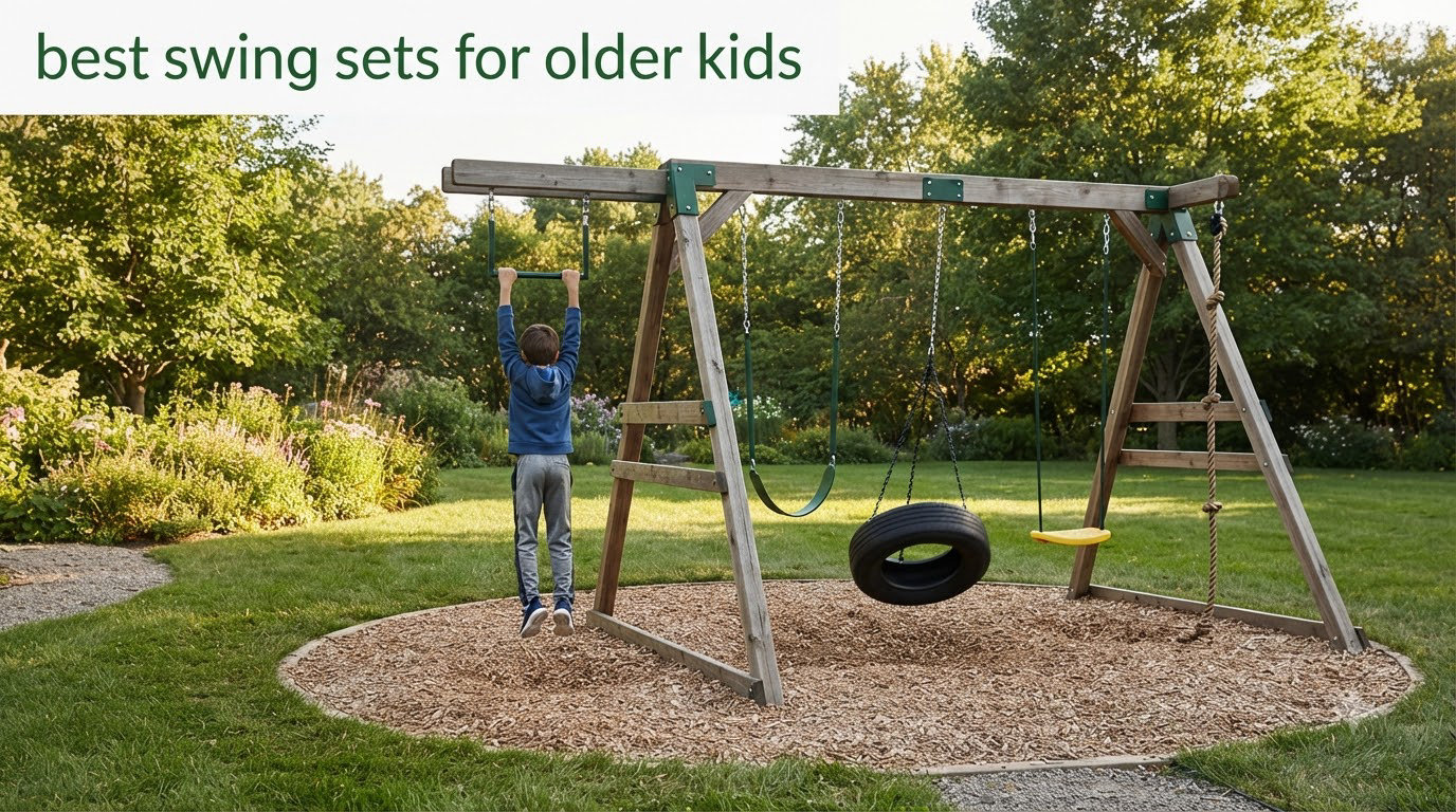 best swing sets for older kids