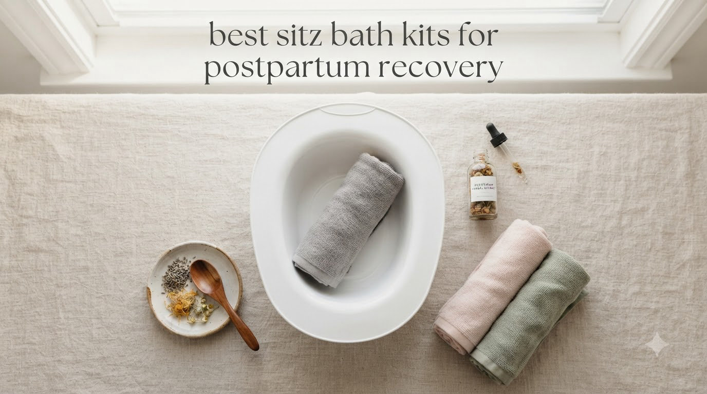 best sitz bath kits for postpartum recovery