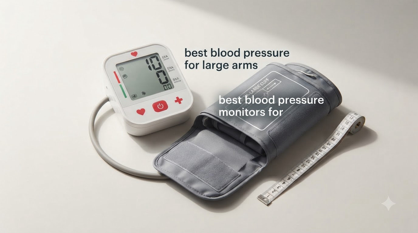 best blood pressure monitors for large arms