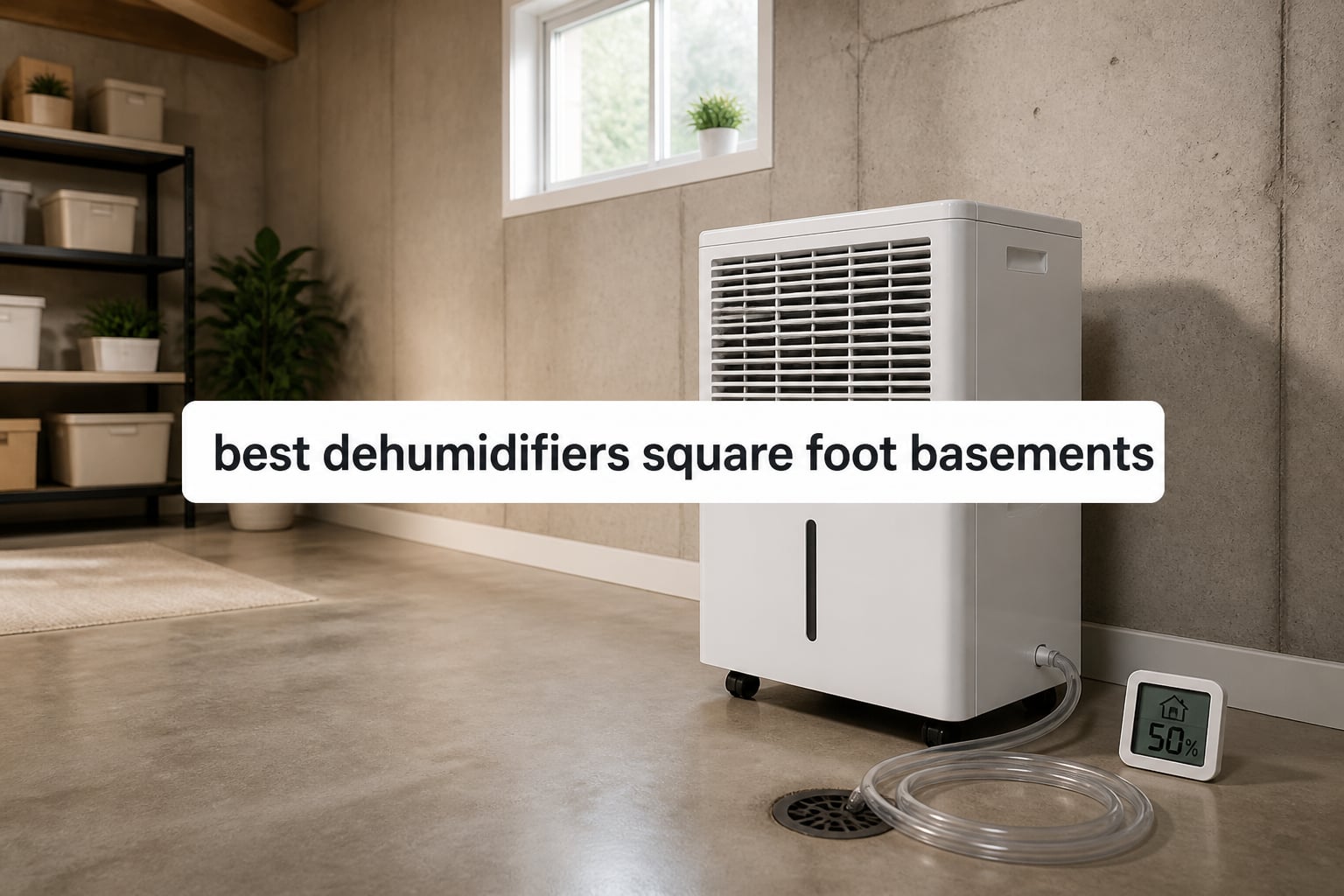 best dehumidifiers for 2000 square foot basements