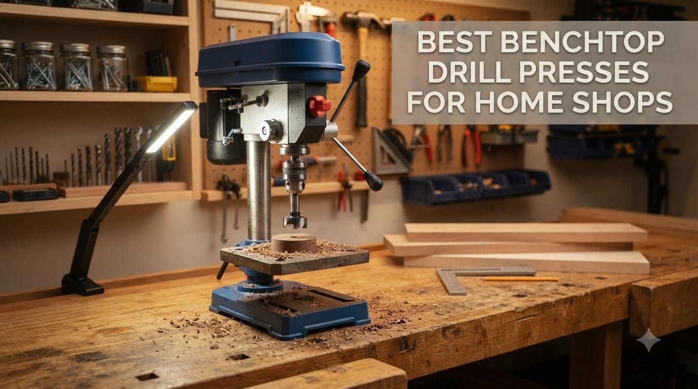best benchtop drill presses for home shops